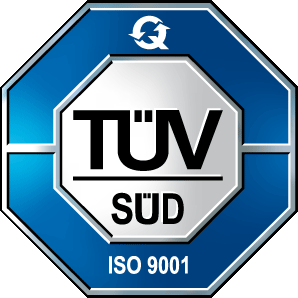 Zertifikat vom TÜV Süd